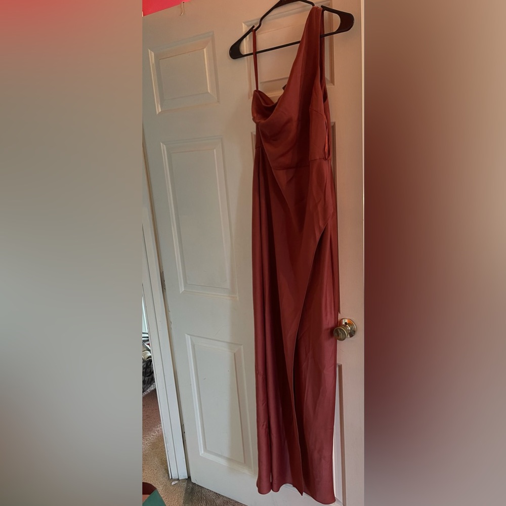 BHLDN Dylan satin dress